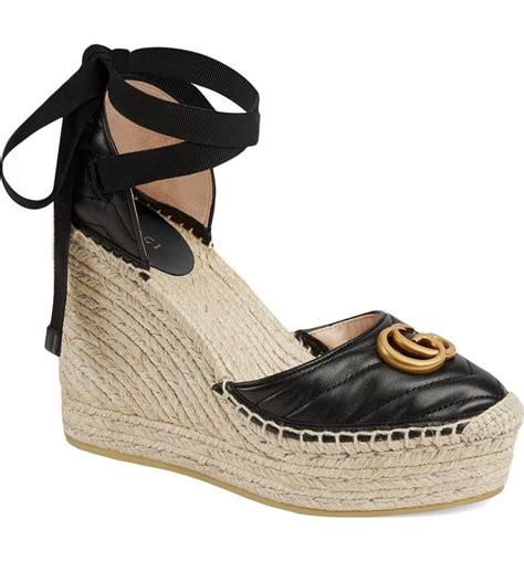 wedges gucci|gucci wedge platform.